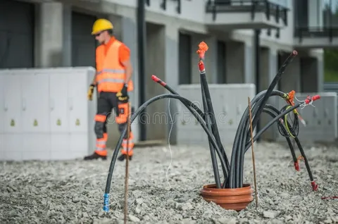 Underground power cable installation for safe and reliable electrical supply