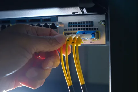 New build utility connections for electricity, water, gas and internet