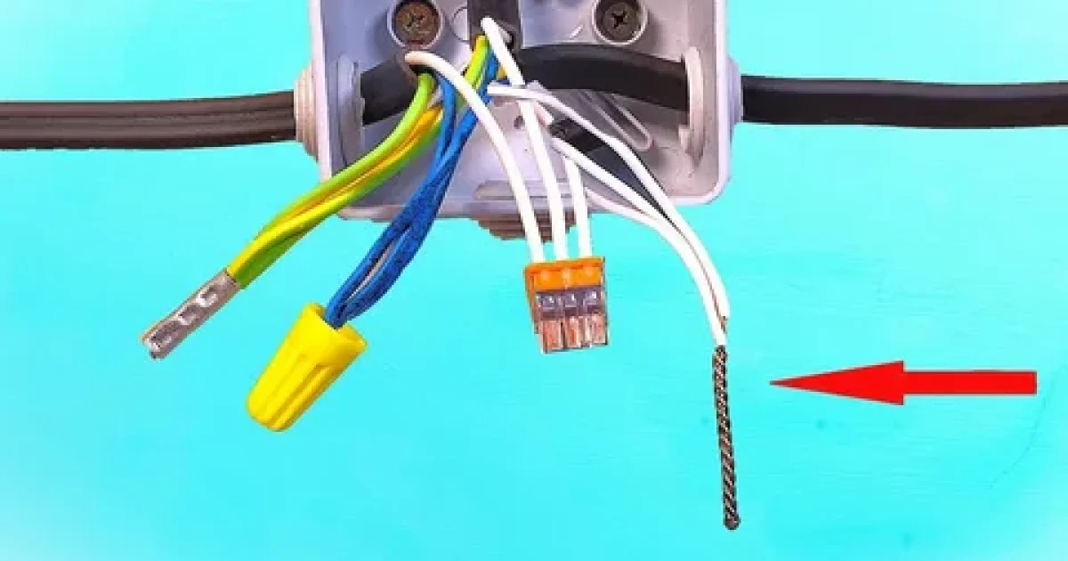 Electrician installing safe electrical wiring electrical connections in an Auckland home